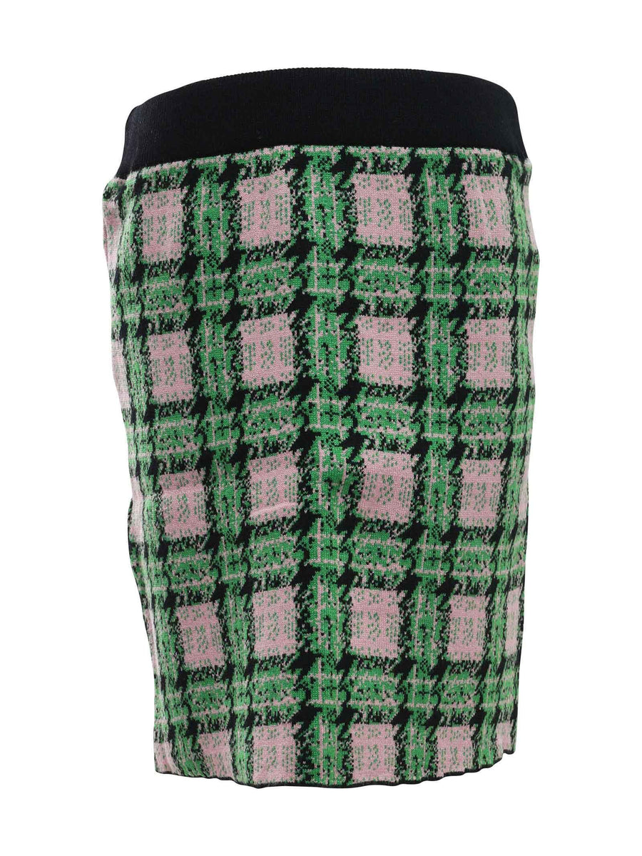 Gonna jacquard rosa 031878 200 Pinko 