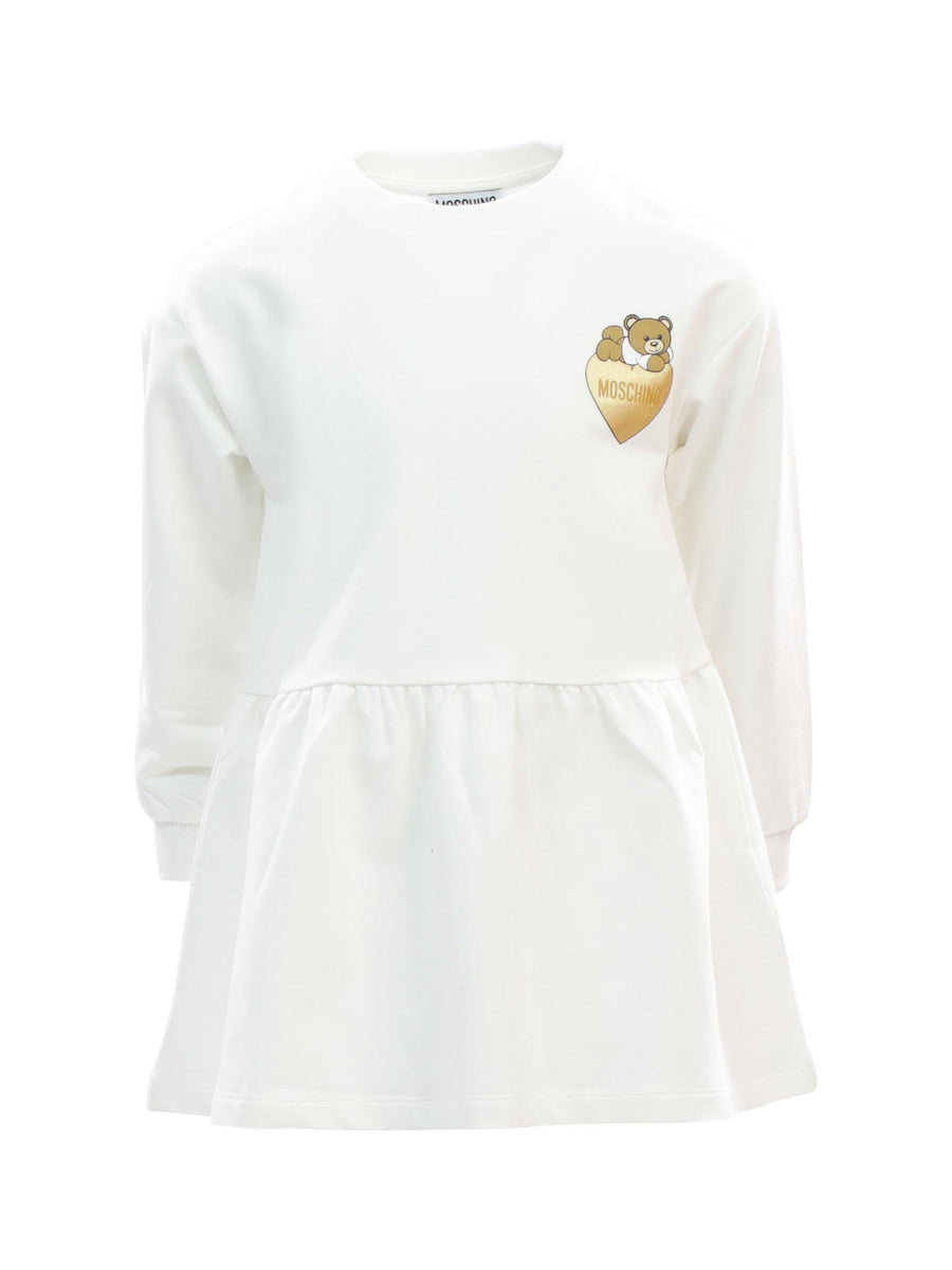 Abito gonna svasata e teddy bear HDV0FDLDA16 60100 Moschino 