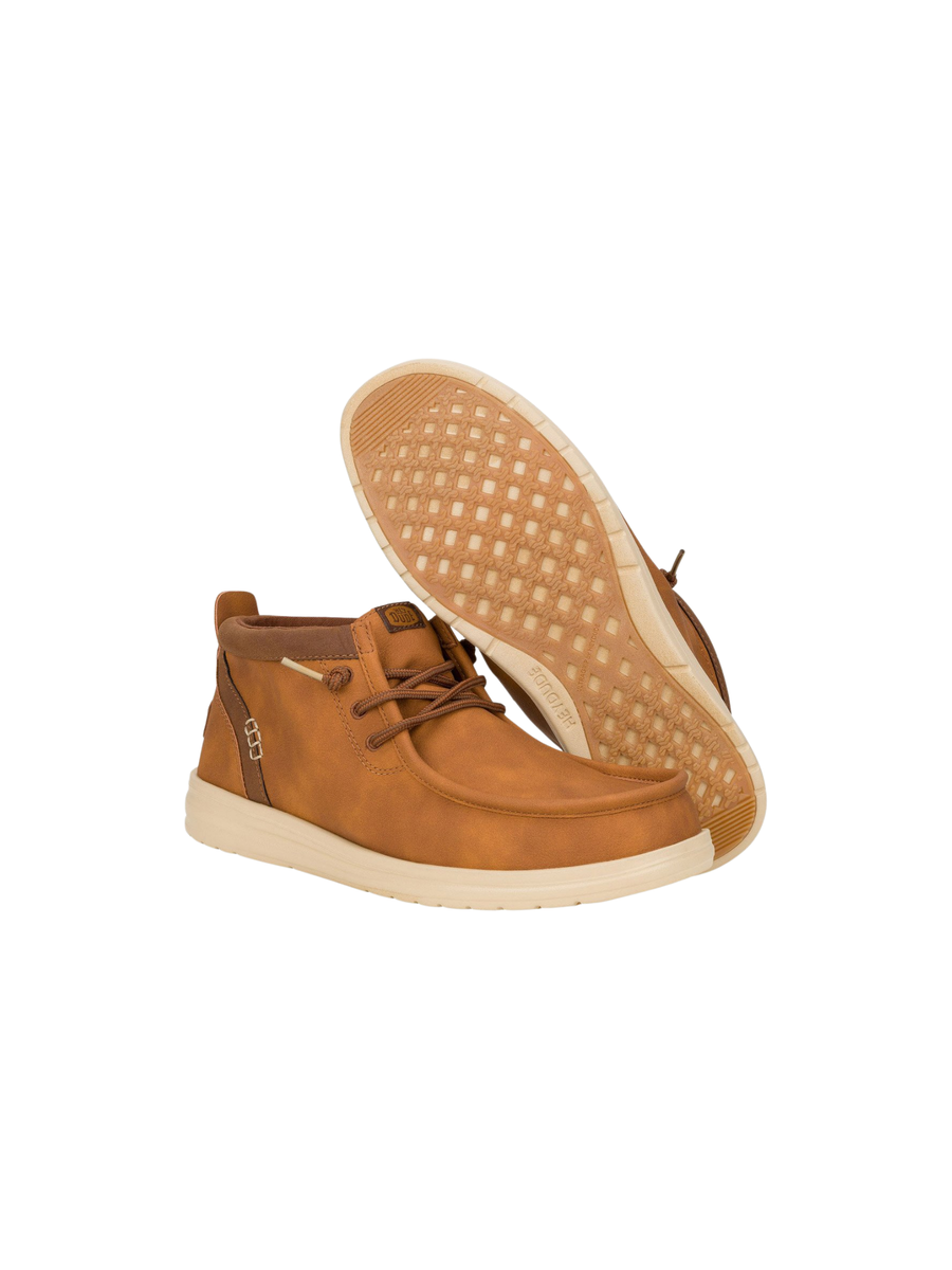 Sneakers "Wally mid gripr classic" Hey Dude cognac HD42051 2DU Hey Dude 