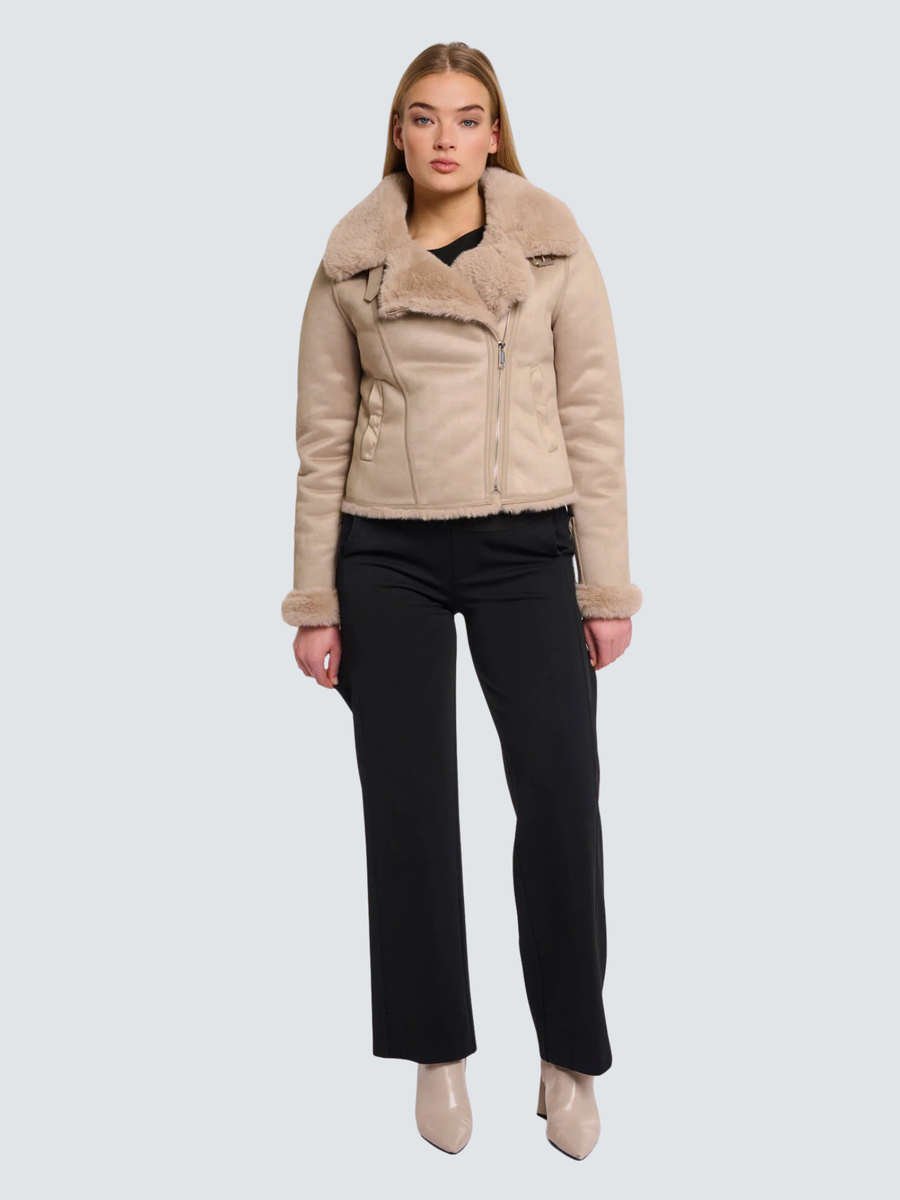 Giubbino "Bacia" Rino & Pelle beige Bacia.7002512 Oat Rino & Pelle 