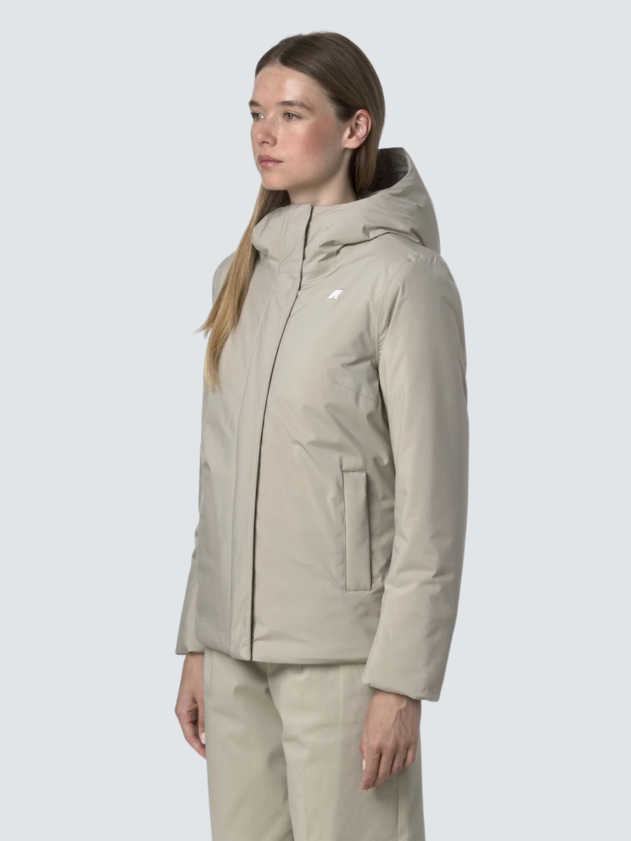 Giubbino "Lil Soft Touch Marmotta" K-Way beige K71324W B2X K-WAY 