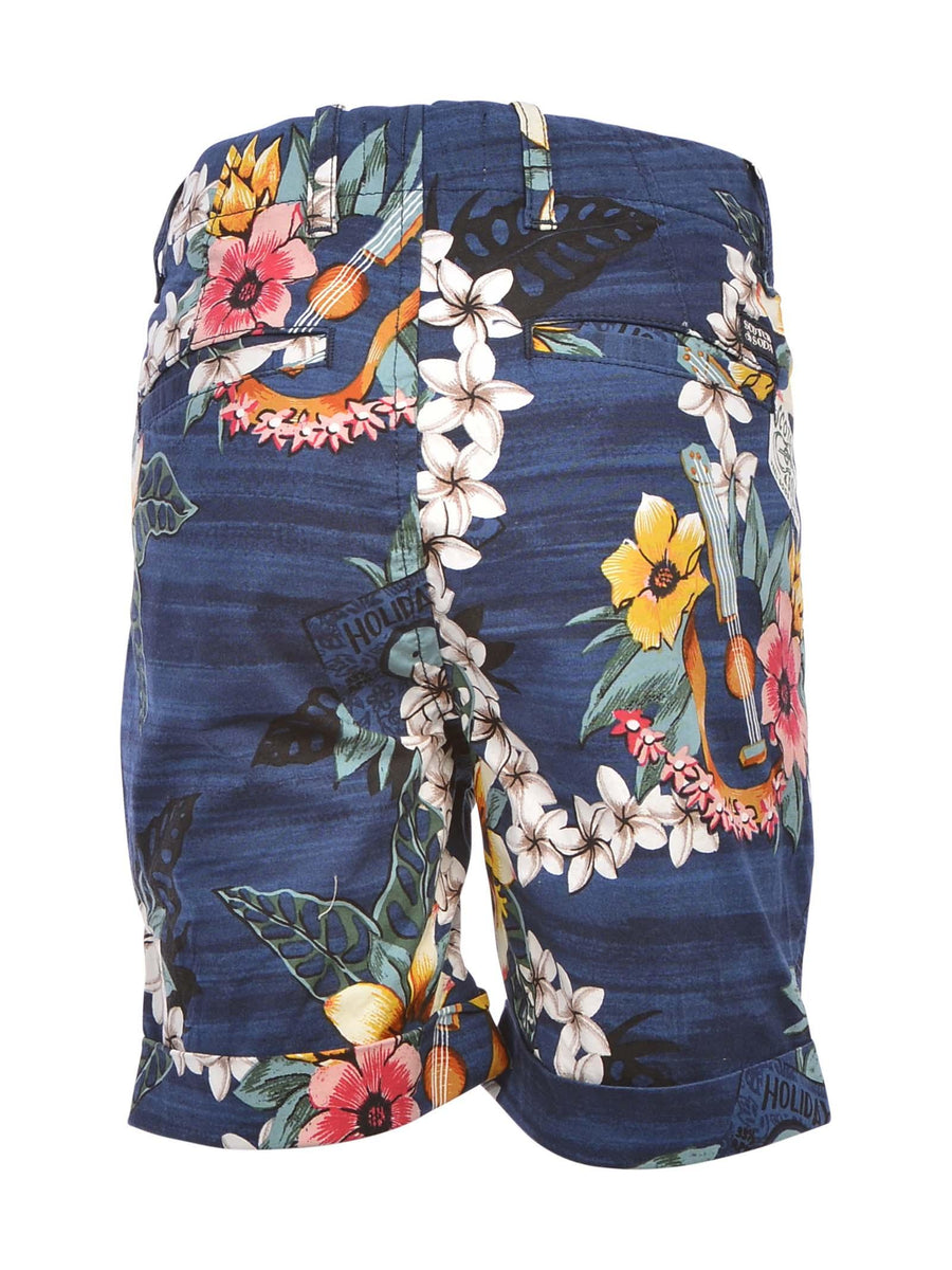 Short con stampa floreale 165409 0220 Scotch & Soda 