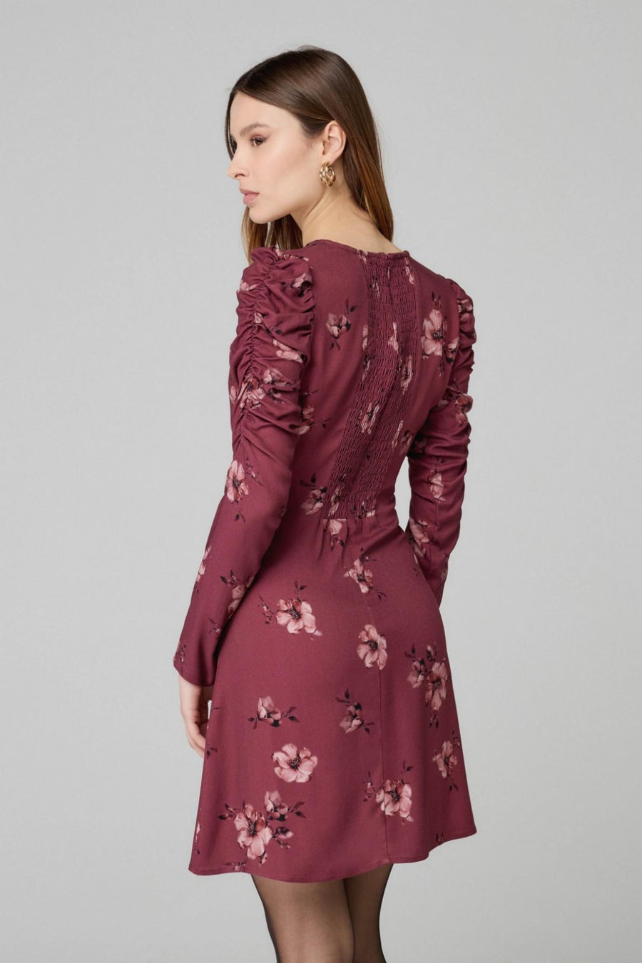 Abito "Dora" Mar De Margaritas rosso floreale MMABW01270 RS21 Mar De Margaritas 