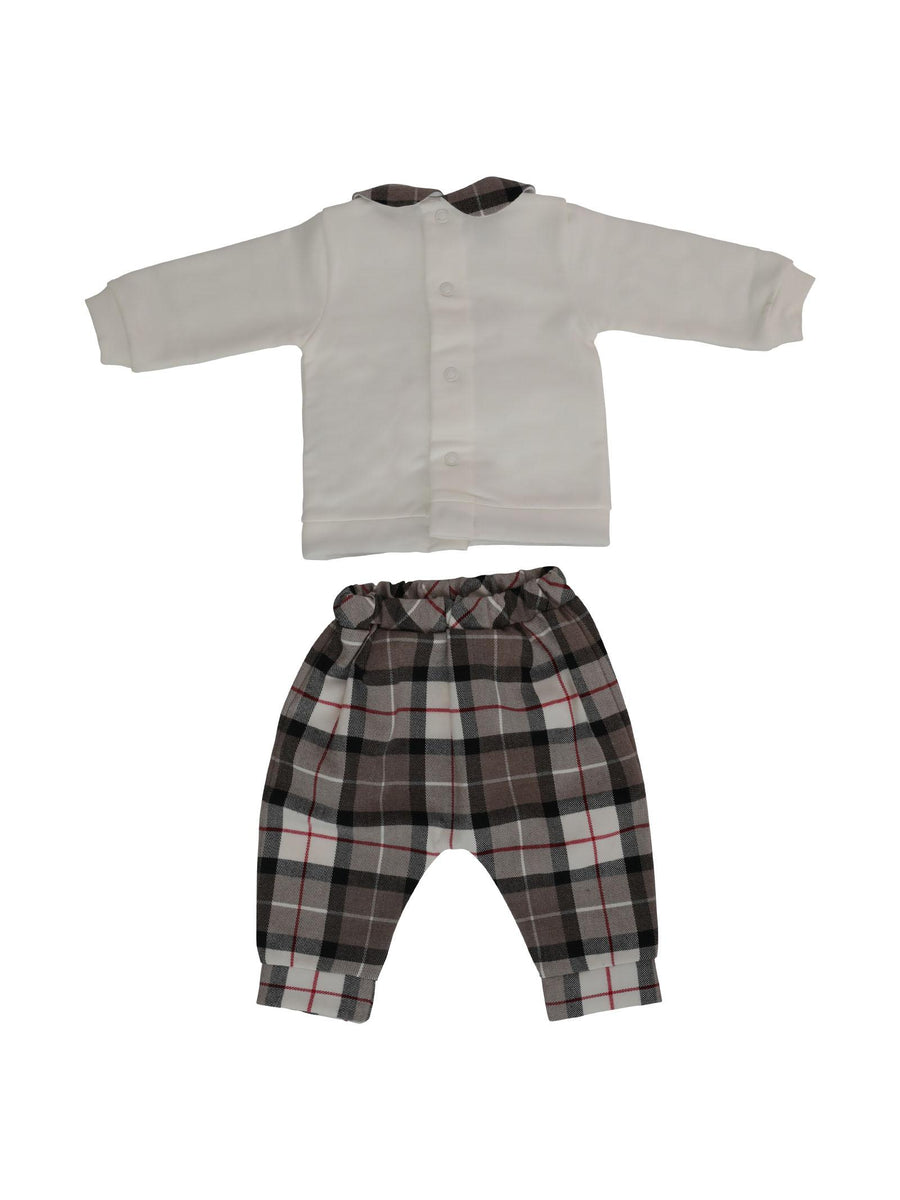 Completo scozzese due pezzi IF1551 C2829 Marlù 