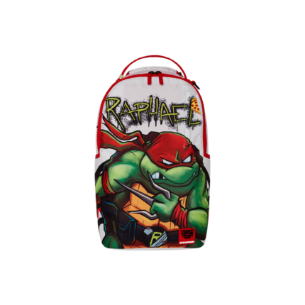 Zaino " TMNT Raphael " Sprayground bianco con ninja 910B7146 NSZ Sprayground 