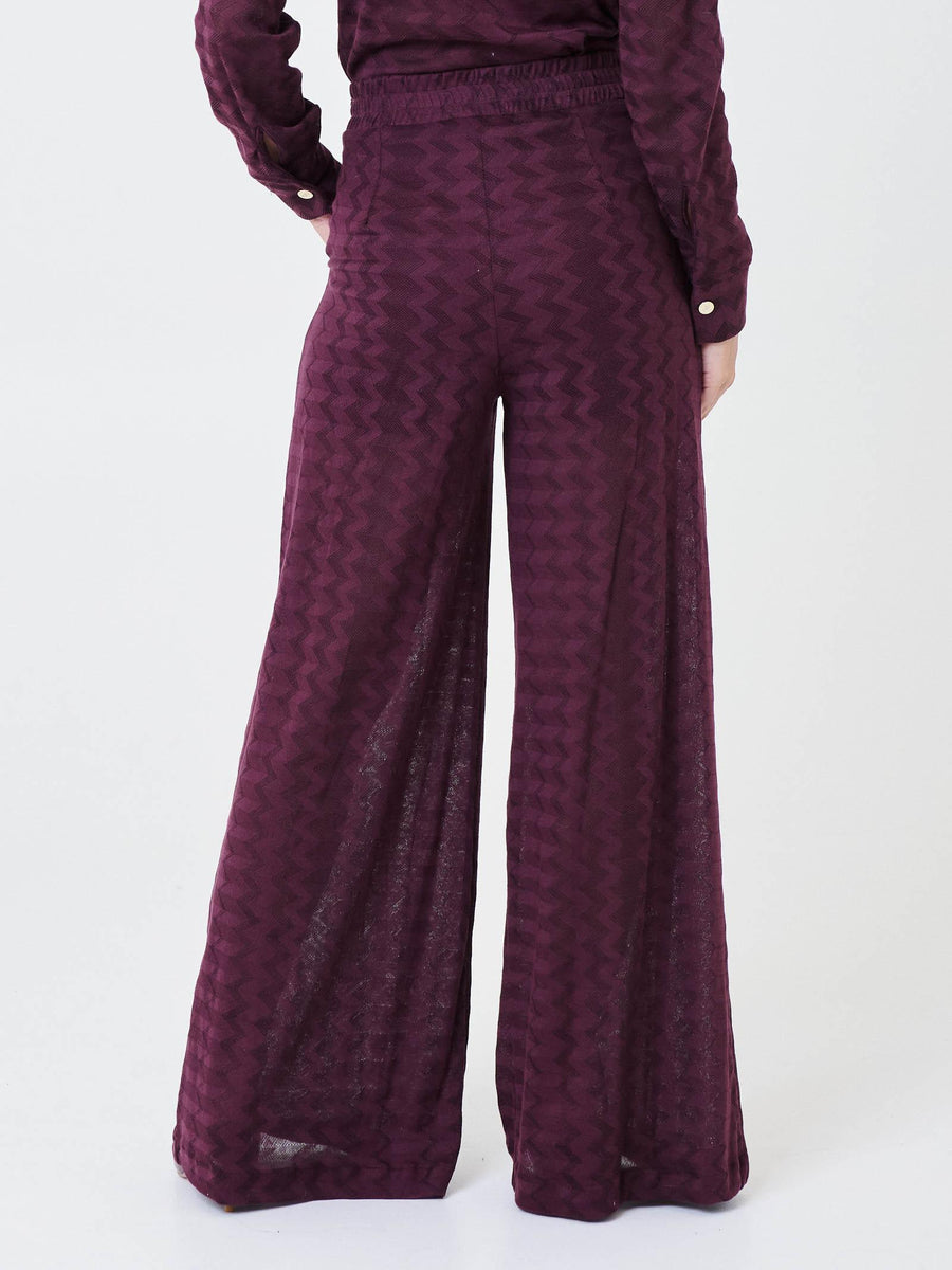 Pantalone a palazzo Pho Firenze rosso malaga 5424026 MALAGA PHO FIRENZE 