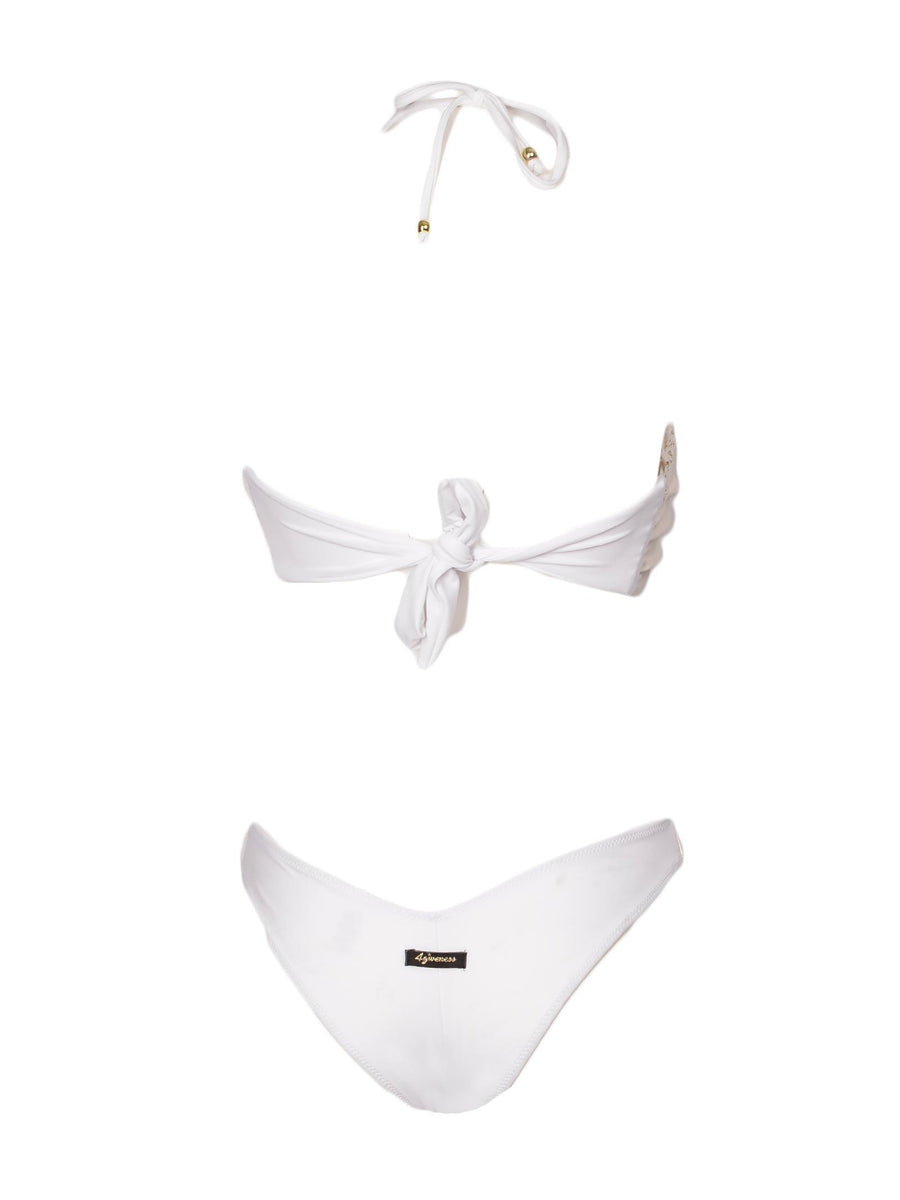 Bikini a fascia bianca Burlesque lace FGBW1556 BIA 4giveness 