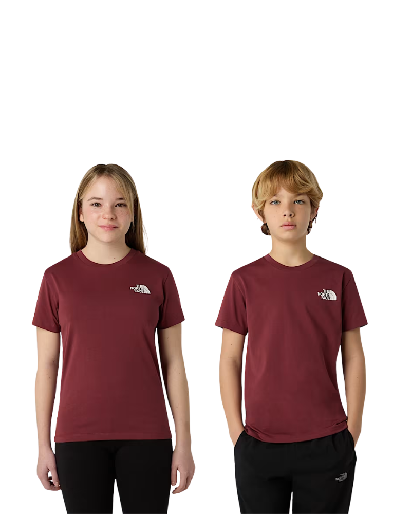 T-Shirt "Simple Dome" The North Face bordeaux NF0A87T4 0VO1 The North Face 