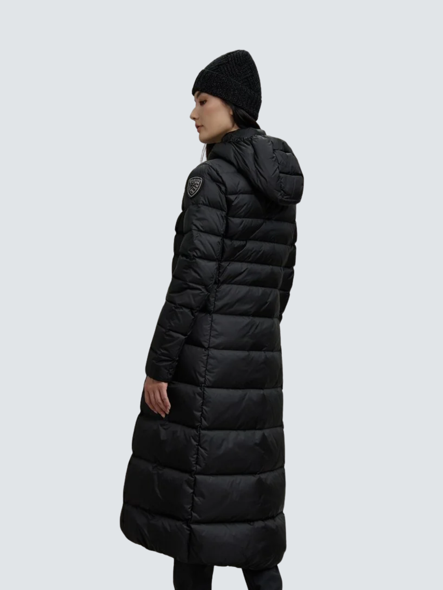 Giubbino lungo sfiancato "Anita" Blauer nero BLDK03101 999 Blauer 