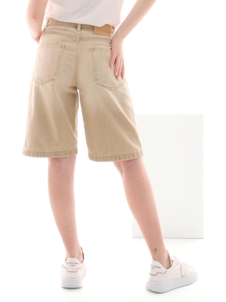 Jeans bermuda Vicolo beige DD5020 BEIGE Vicolo 
