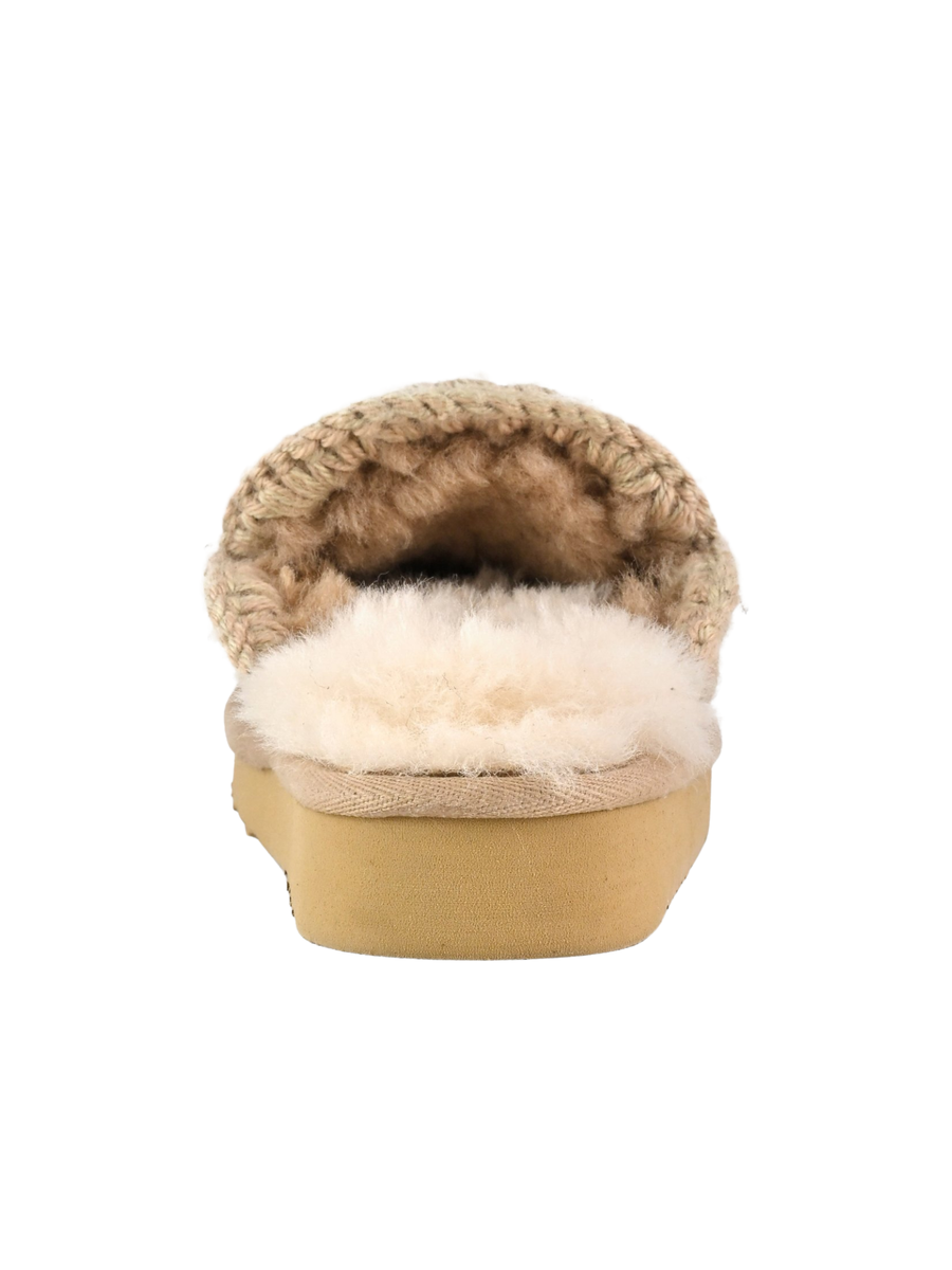 Mou " Eskimo Slipper Suede" cammello MU.FW101125A CAM Mou 