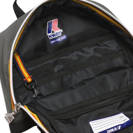 Zaino "Small Laon" K-Way verde con tasca per Laptop imbottita K3122TW WMR K-WAY 