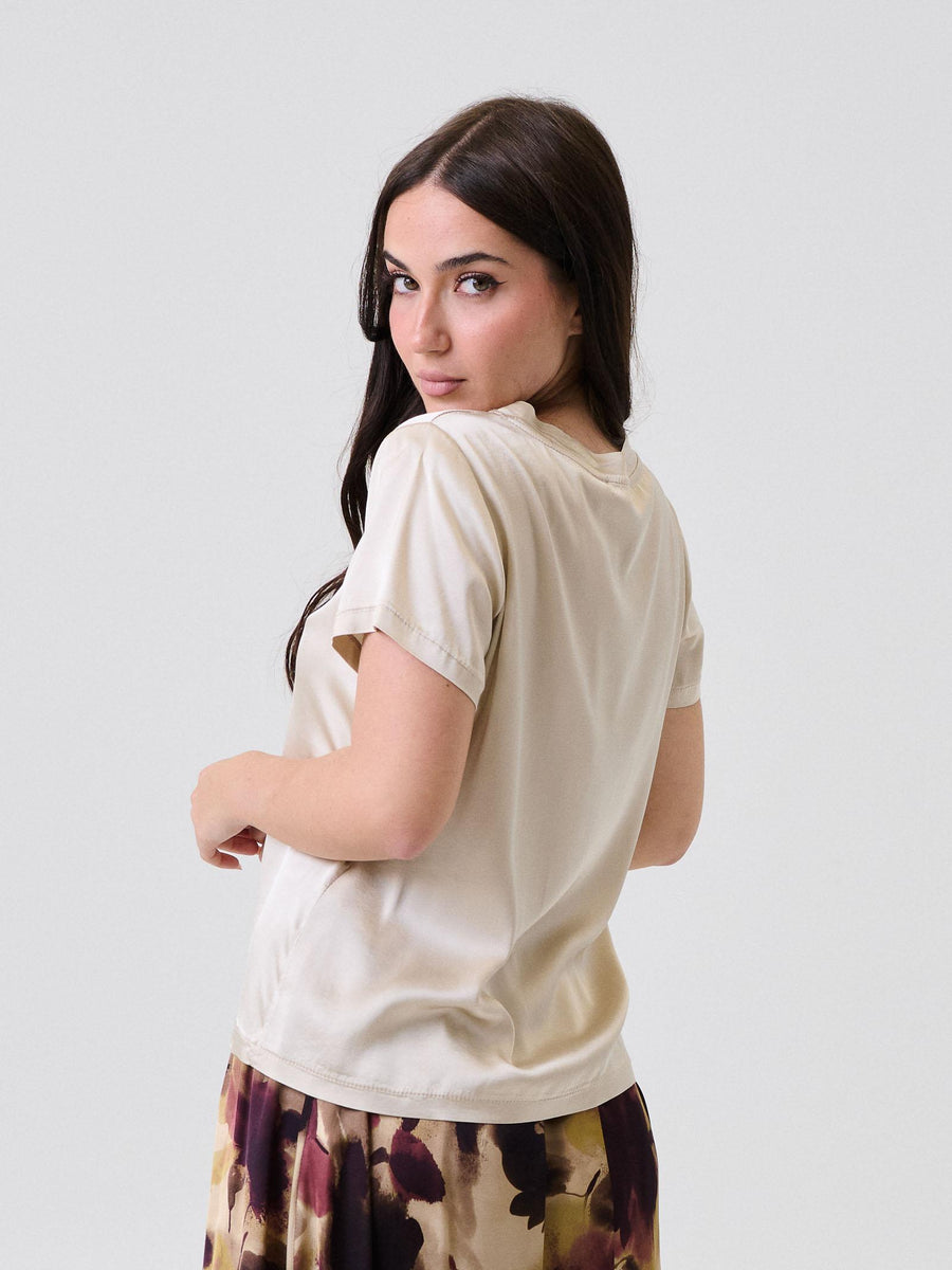 T-Shirt satinata Armoire beige C821B97Q LANA Armoire 