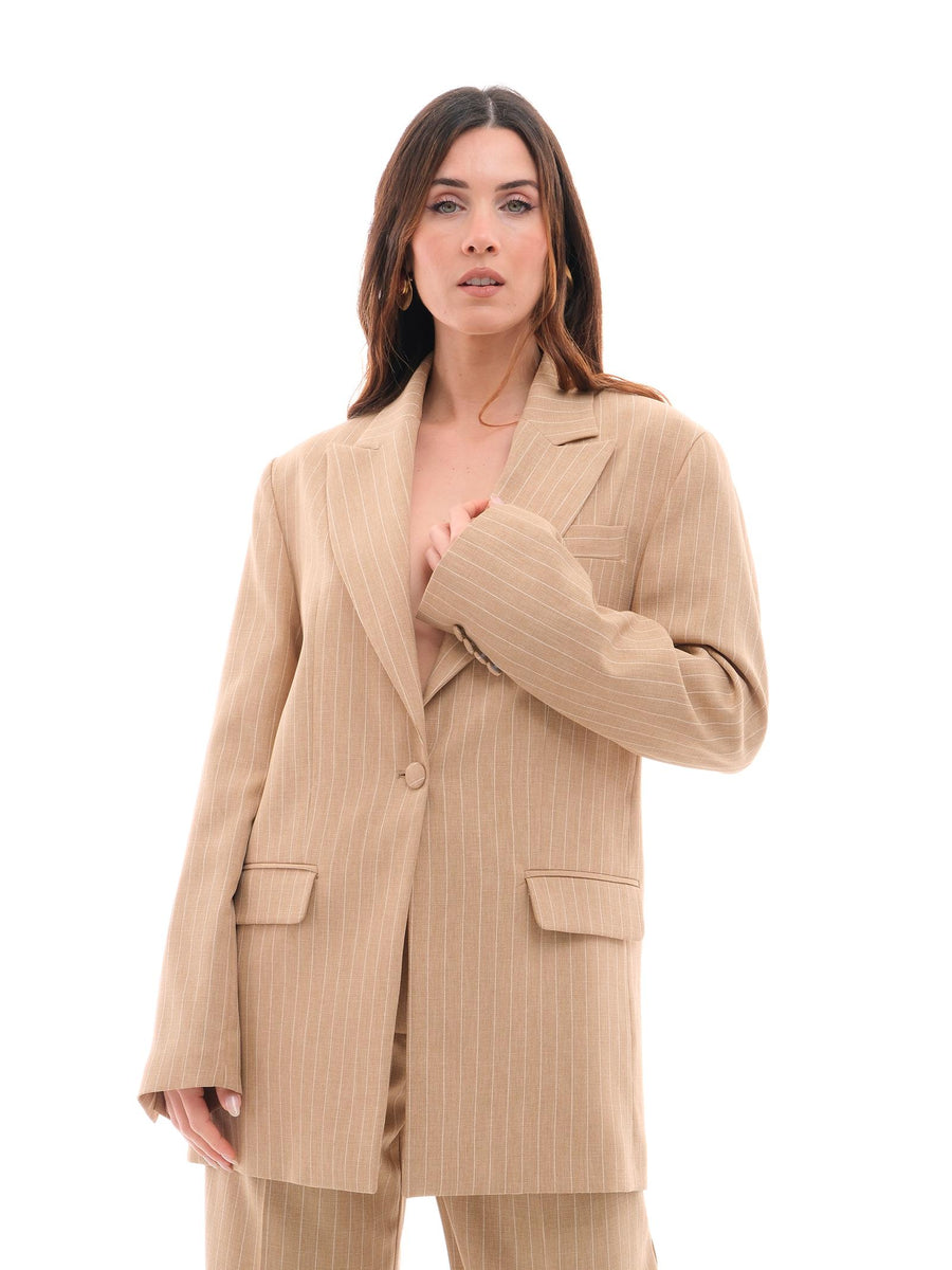 Blazer Bohemian Vì sabbia a righe GI149 SAND Bohemian V 