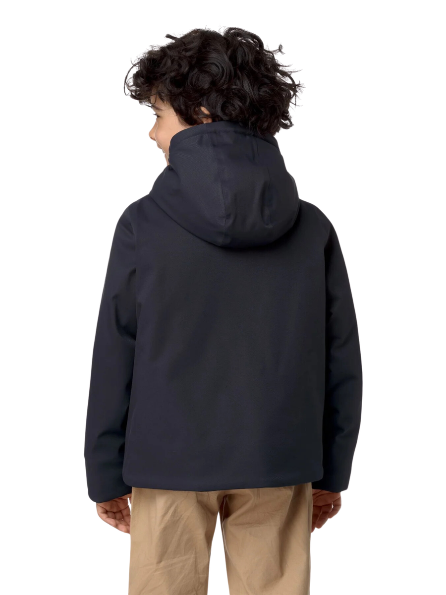 Giubbino "P. Jacko twill marmotta" K-Way blu K1128FW AL9 K-WAY 