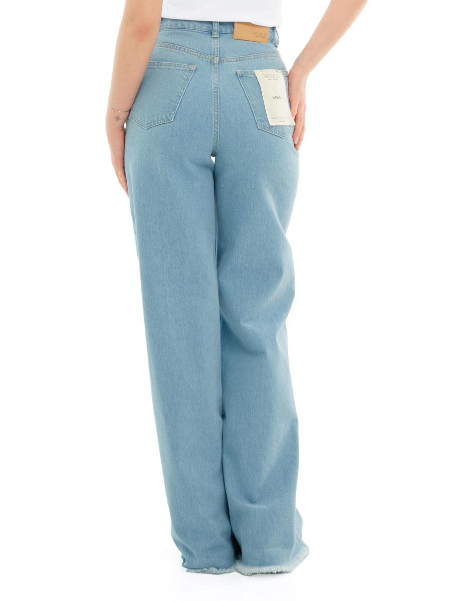 Jeans "lexie" Vicolo azzurro in denim DD5329 UNI Vicolo 