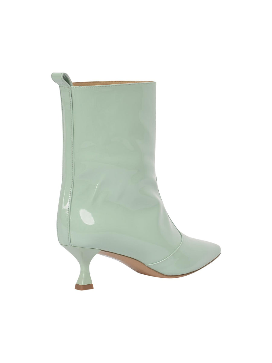 Stivale in vernice menta 762 MINT WO Milano 