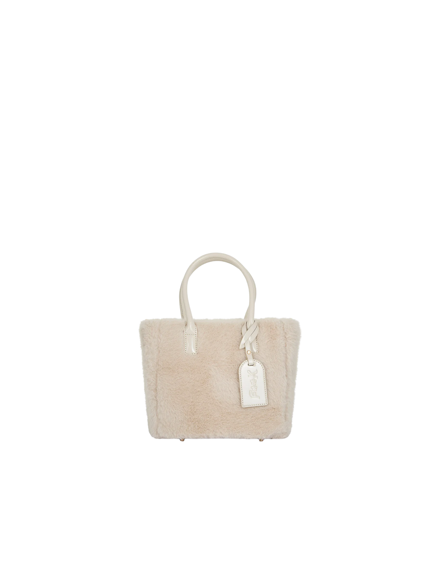 Borsa in ecopelliccia Fk beige FA25-WW0200BT UNI Fk 