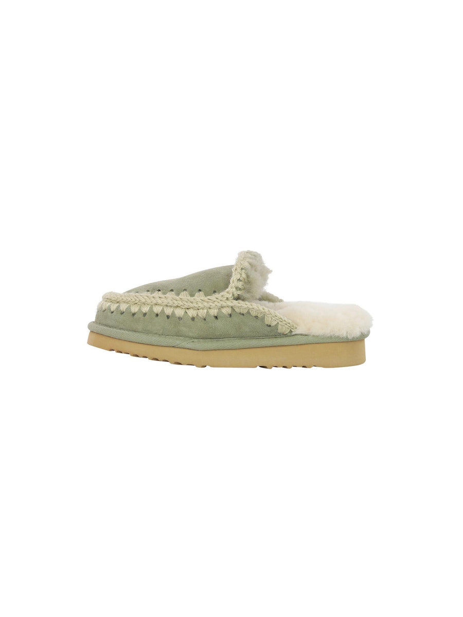 Mou Eskimo slipper grigio e panna FW101125A LOAK Mou 