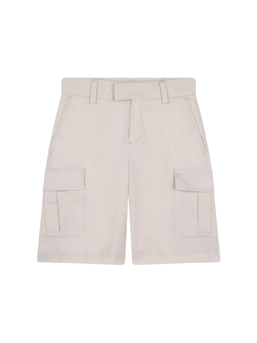 Bermuda cargo in cotone beige J24814 BEIGE Boss 