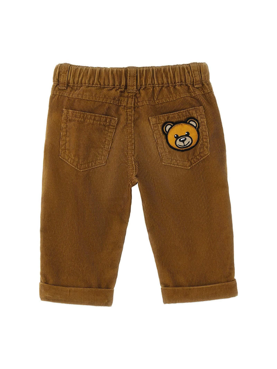 Pantalone a costine slim biscotto MMP041N0Z79 20279 Moschino 