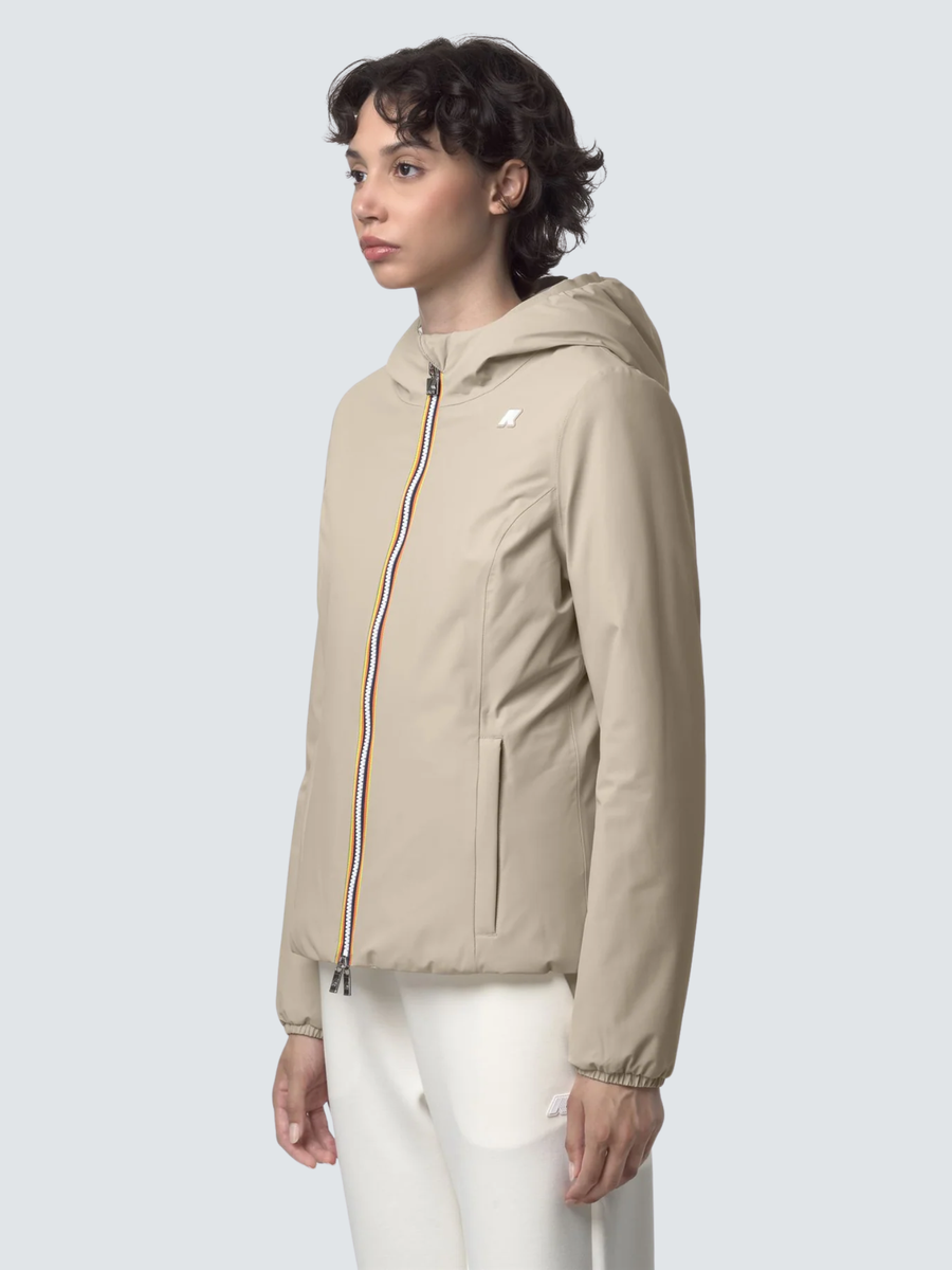 Giubbino "Lily St Warm Reversibile" K-Way beige cashmere K6128TW BBA K-WAY 