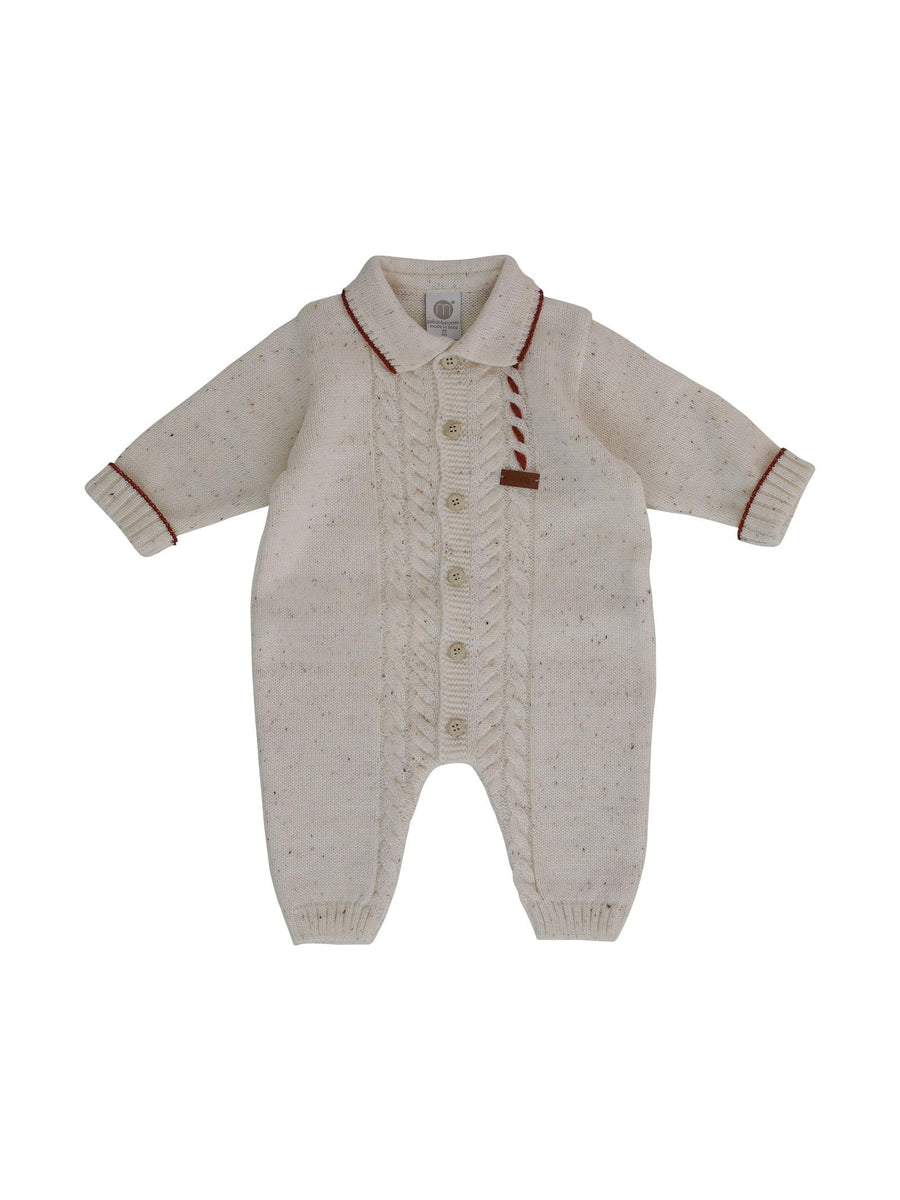 Tutina vaniglia in natur tweed IF6211 C21630 Marlù 