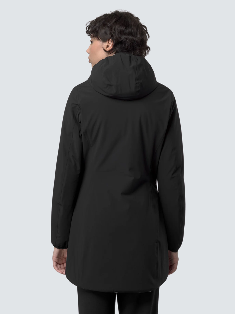 Giubbino "Denise St Warm Reversible" K-Way nero K6128UW BC9 K-WAY 