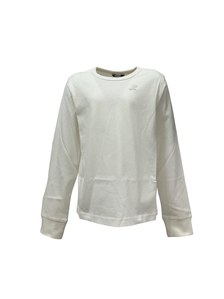 T-Shirt K-Way elmer peach bianca K8138CW X42 K-WAY 