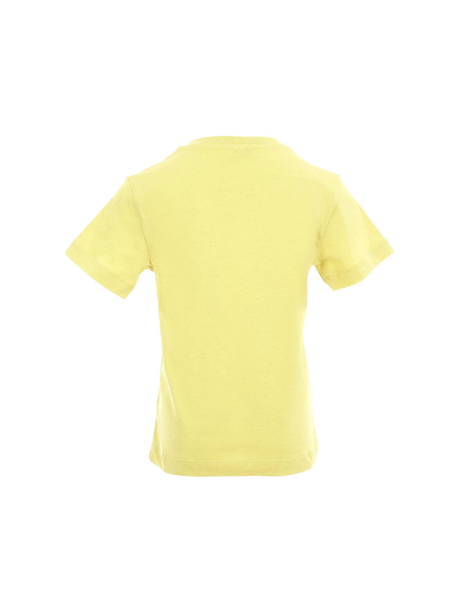 T-Shirt Pinko verde lime con logo lettering in rilievo KFTS002 1057 Pinko 