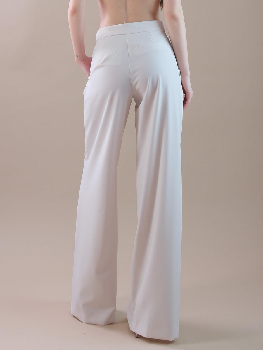 Pantaloni modello palazzo panna PA98 PANNA Bohemian V 