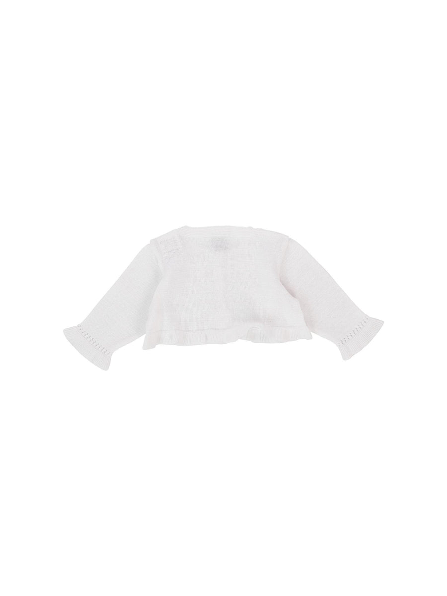 Coprispalle in filo bianco EM83145 C1 Marlù 