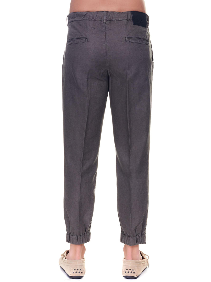 Pantalone verde militare slim in cotone AD7136WAP0070ELT 32 Alessandro Dell'Acqua 