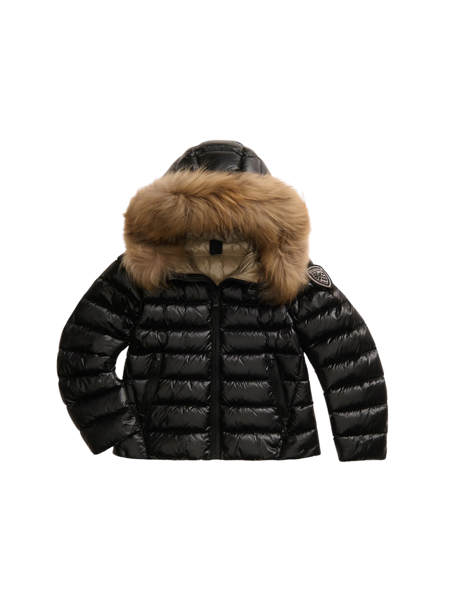 Giubbino a righe "Arcadia Junior" Blauer nero 25WBLGC03380 999EI Blauer 