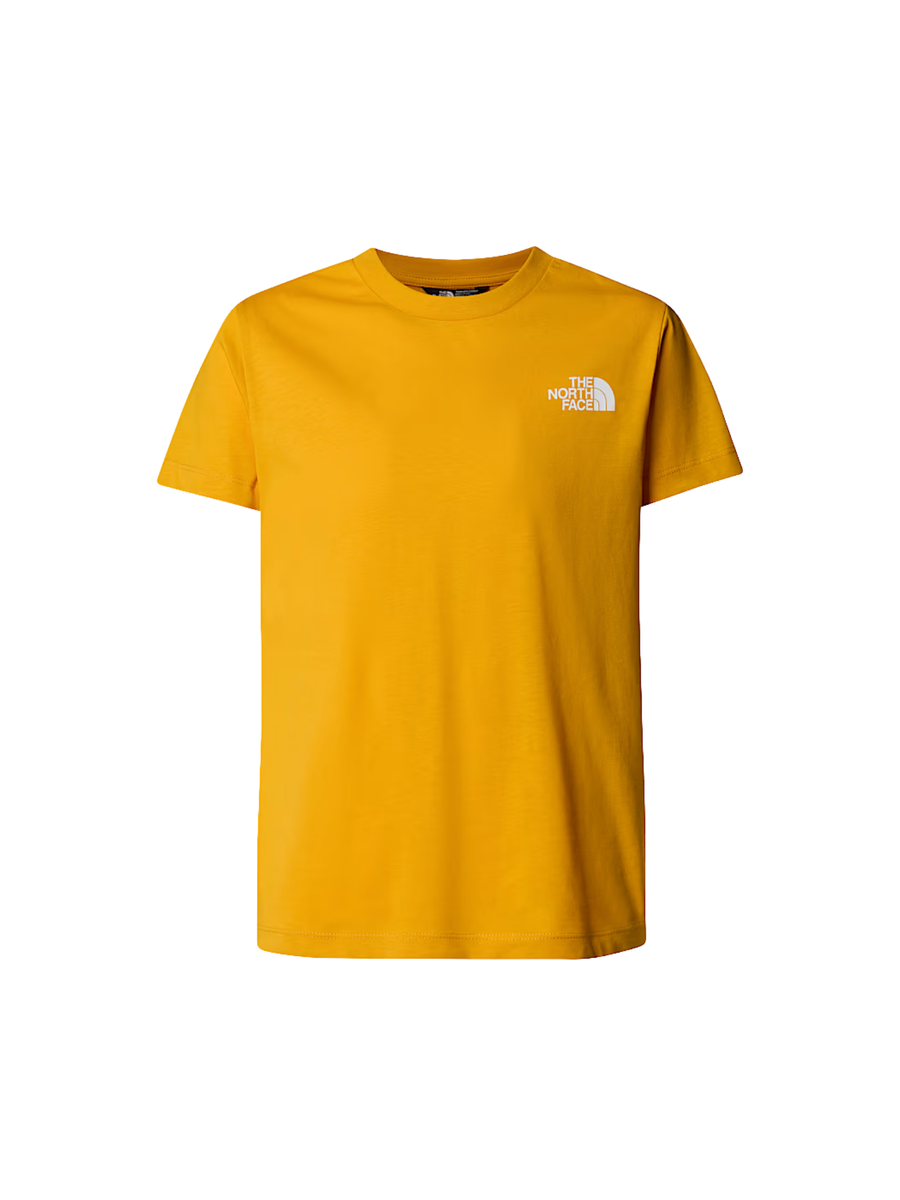 T-Shirt "Box NSE" The North Face senape con maxi logo posteriore NF0A8EFN 56P1 The North Face 