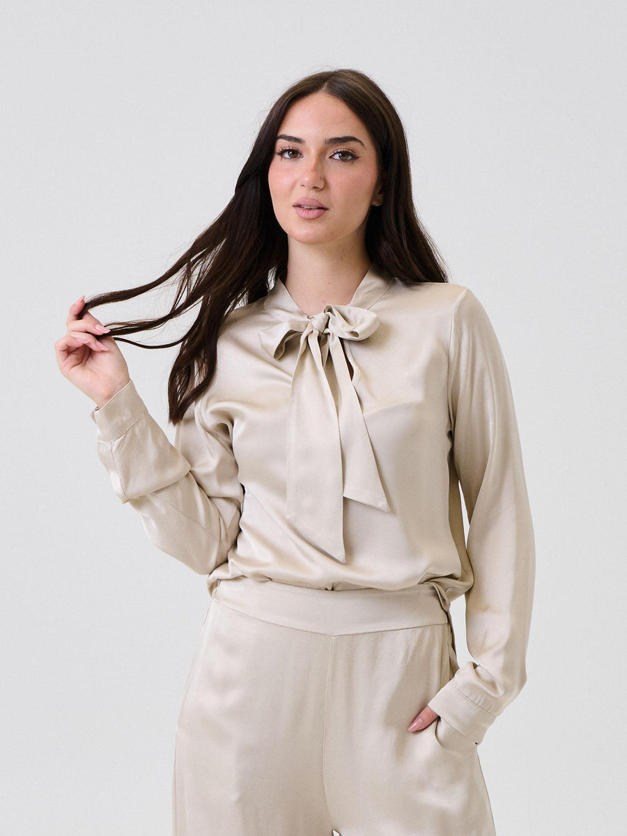 Camicia con fusciacca Armoire beige C973B22R LANA Armoire 