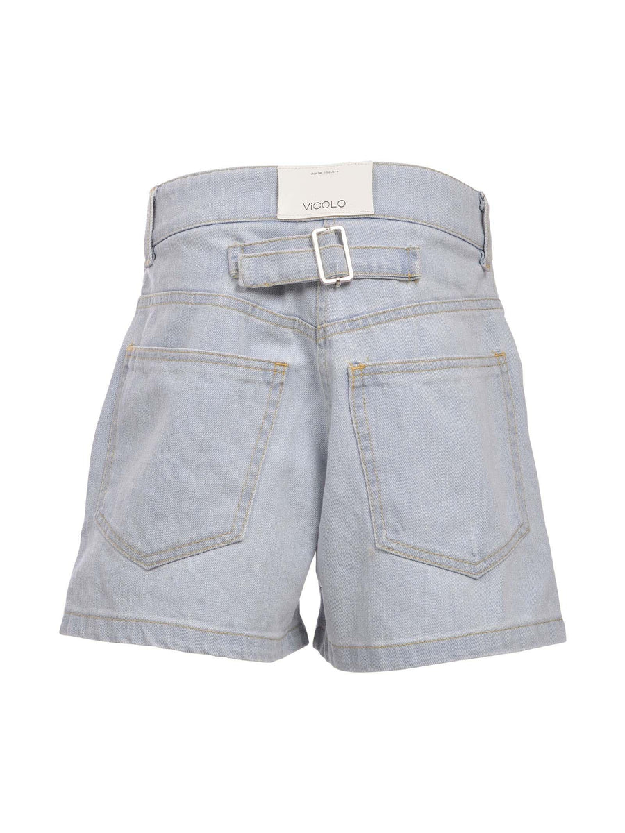 Shorts denim chiaro PD0542 UNI Vicolo 