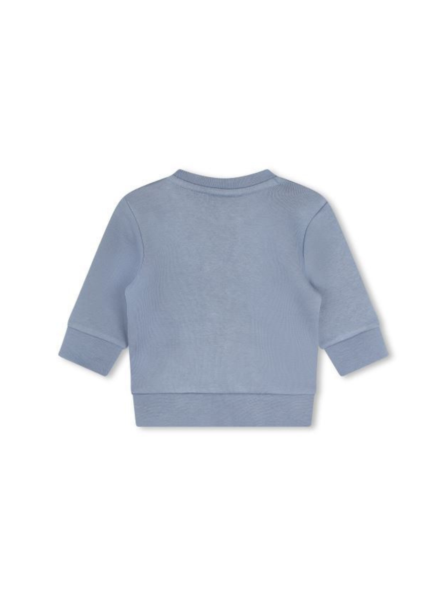Felpa Boss azzurra per neonato J51287 49 Boss 