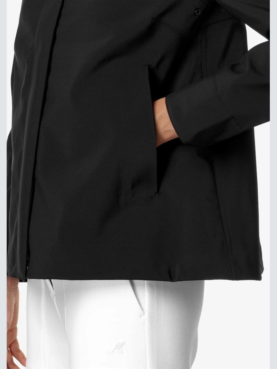 Giubbino "Madalina Bonded" K-Way nero K21488W A3C K-WAY 