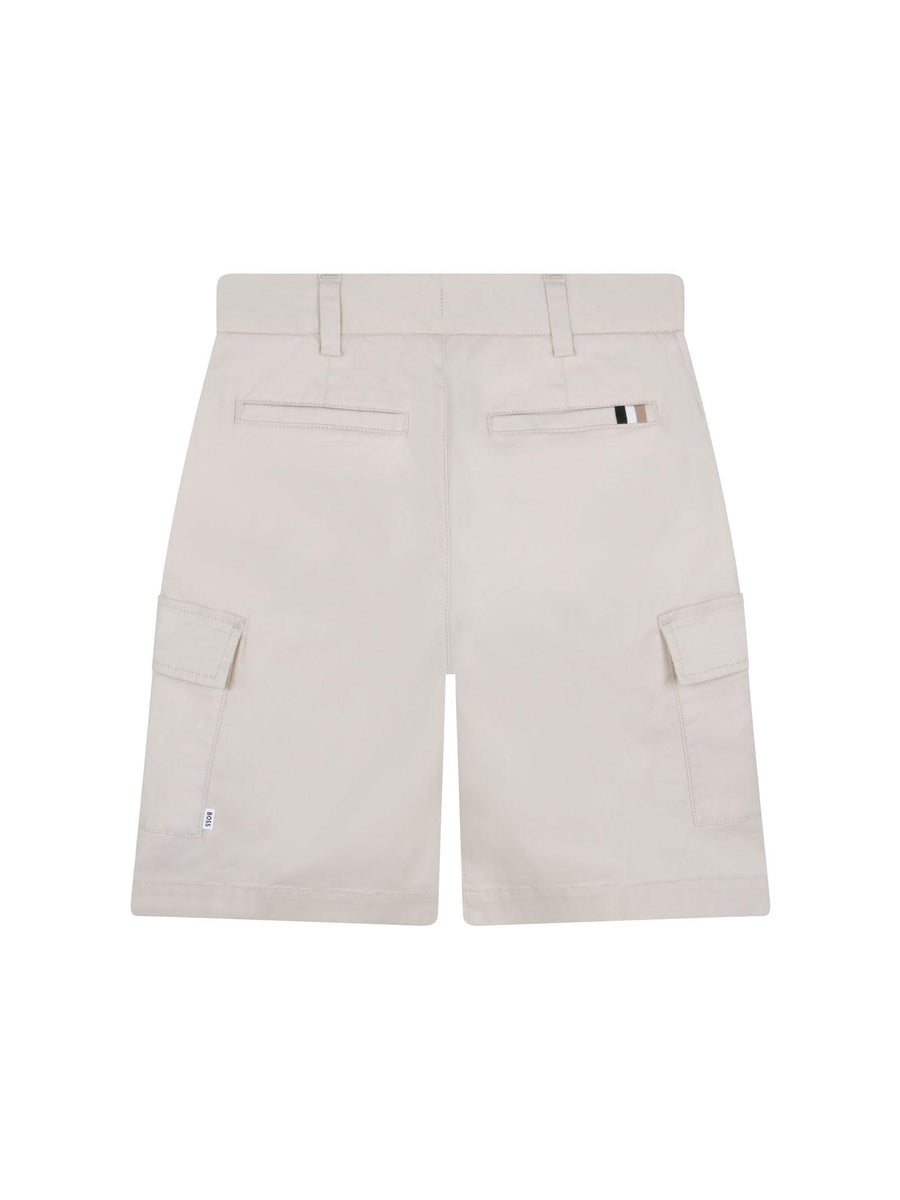 Bermuda cargo in cotone beige J24814 BEIGE Boss 