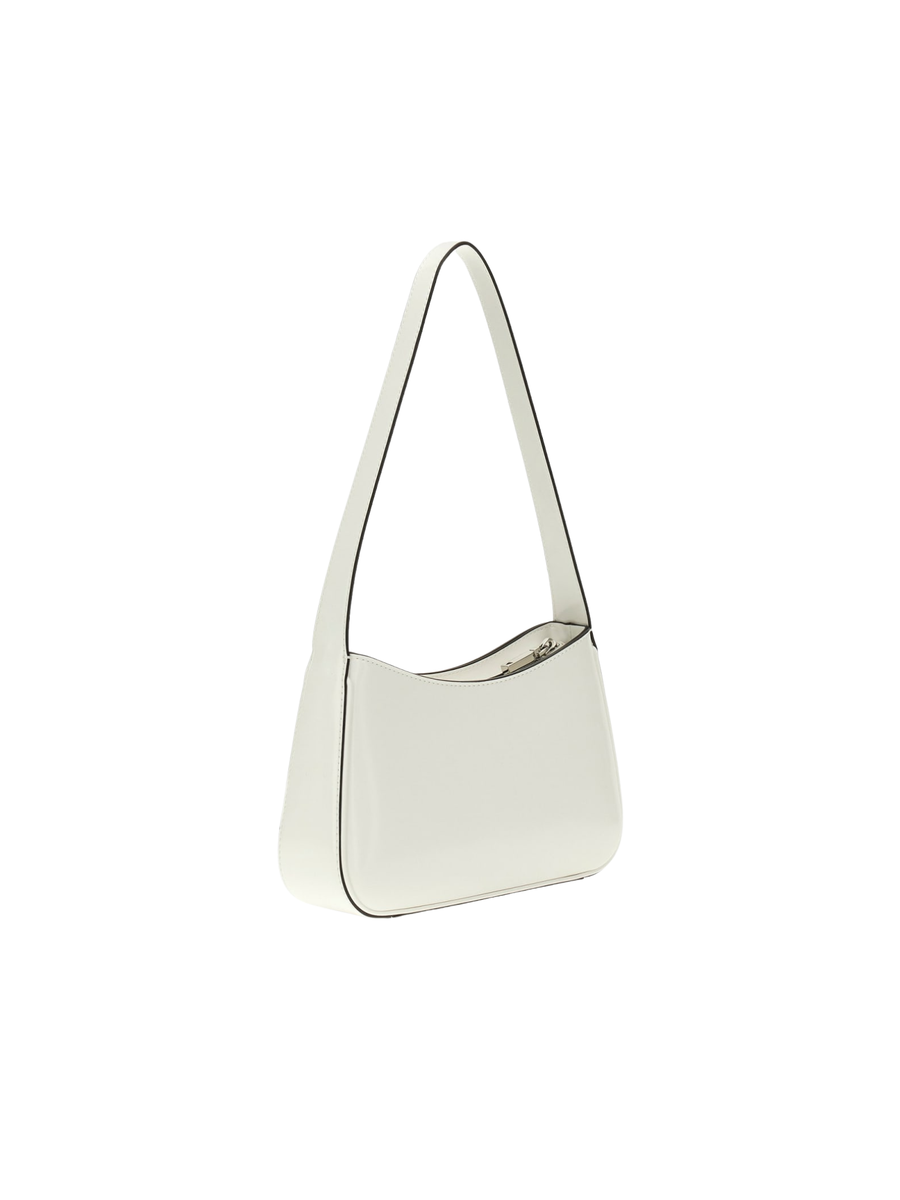 Borsa a spalla Guess bianca effetto vernice HWNY9496170 WHI Guess 