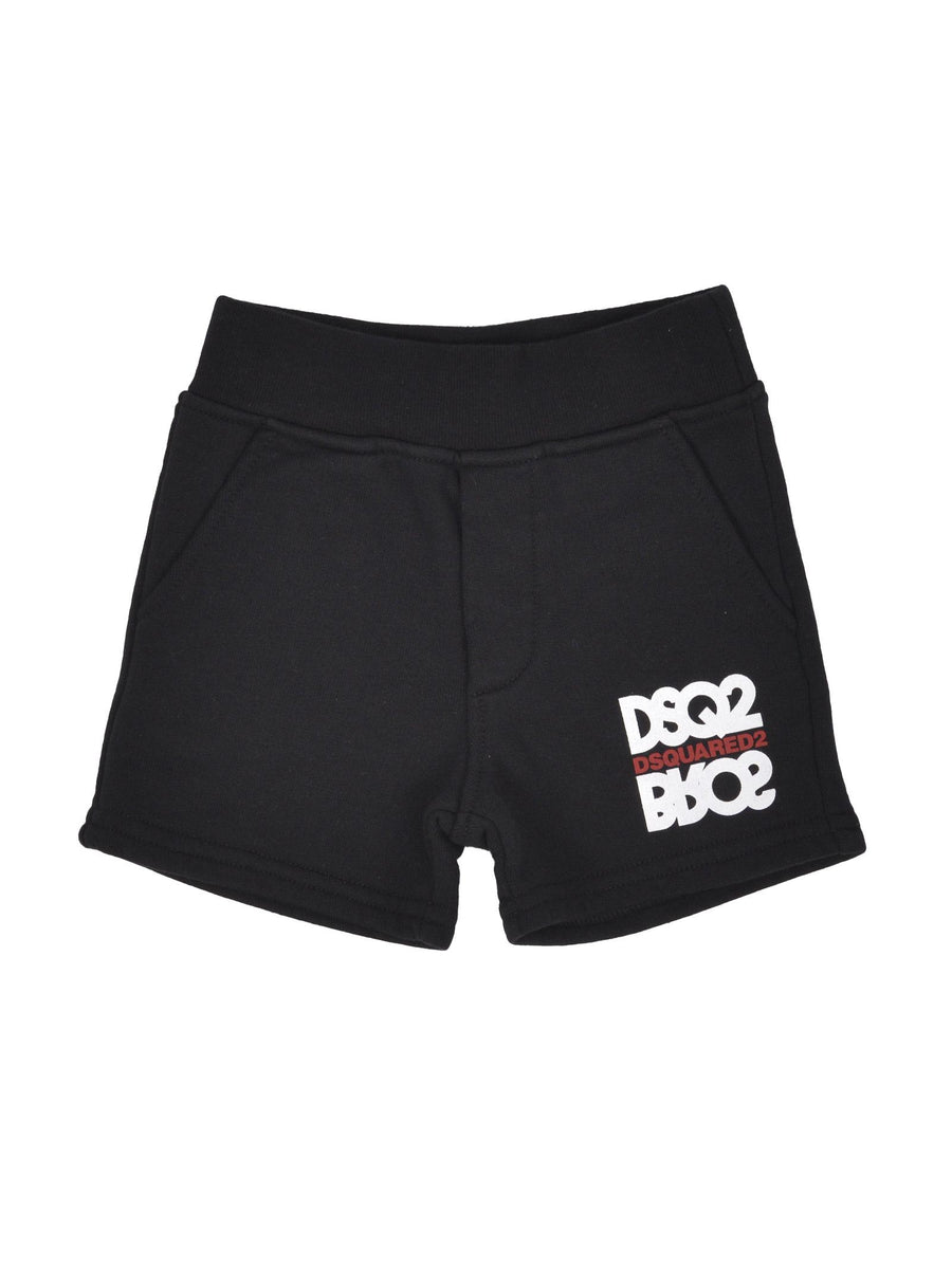Shorts in tuta nero DQ0837D002Y DQ900 Dsquared 