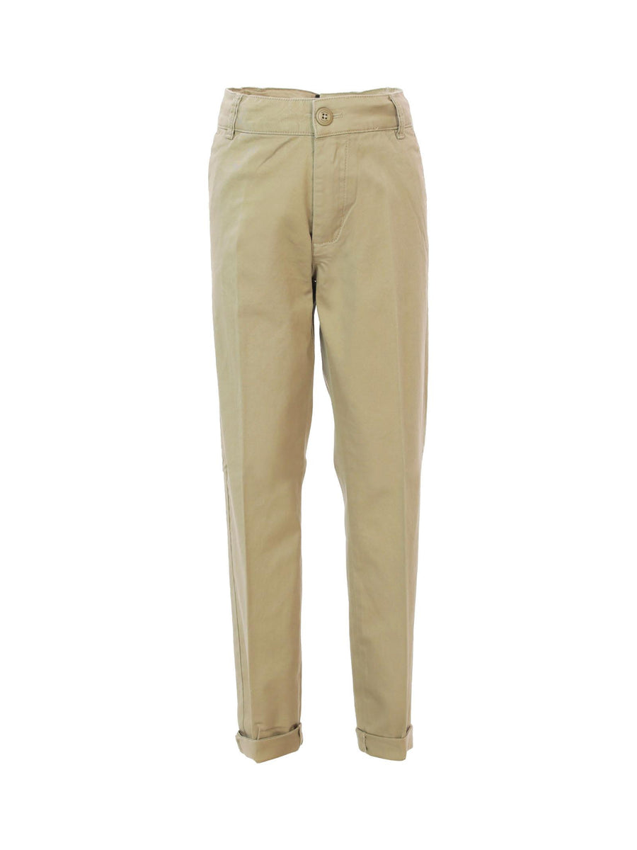 Pantaloni eleganti beige in cotone RW459 BEIGE Refrigiwear 