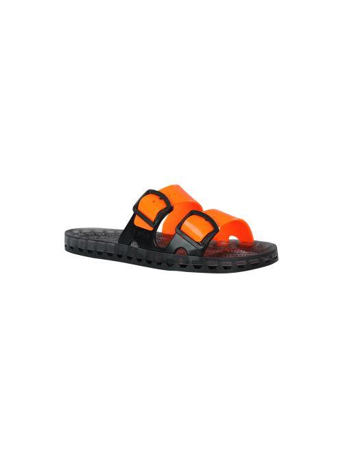Ciabatte "La jolla Black Fluo" Sensi arancione fluo 4151/BF 300 Sensi 