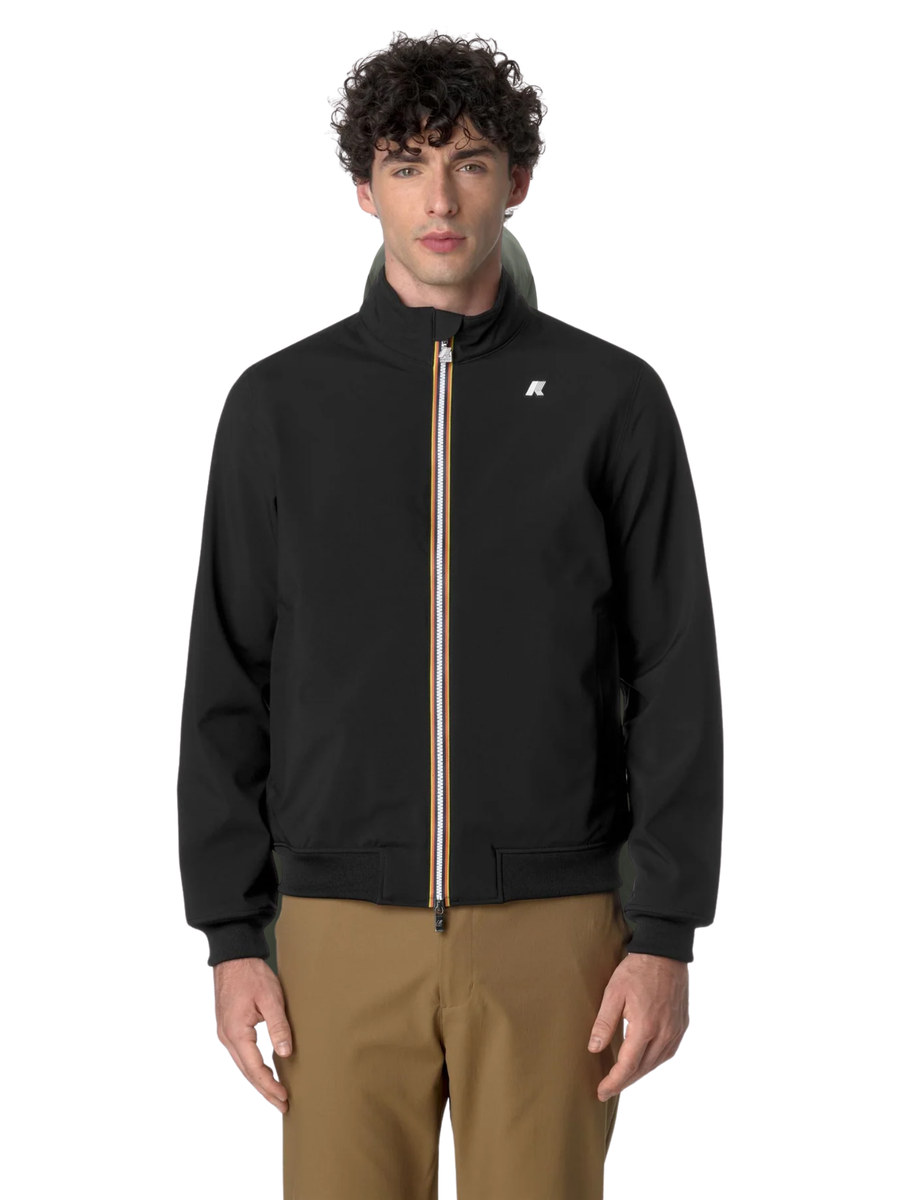 Giubbino "Arsene Bonded" K-Way nero K6131CW A3C K-WAY 