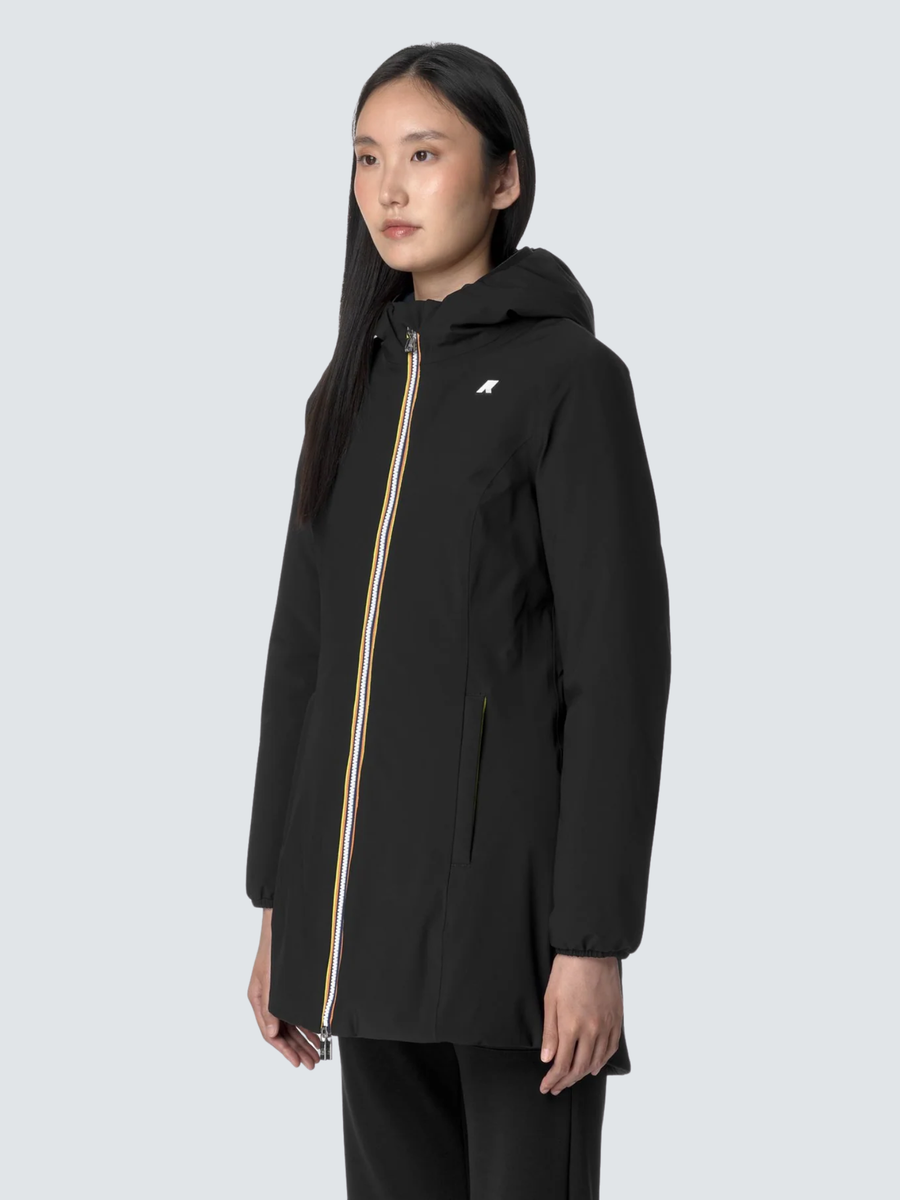 Giubbino "Denise St Warm Reversible" K-Way nero K6128UW A3C K-WAY 