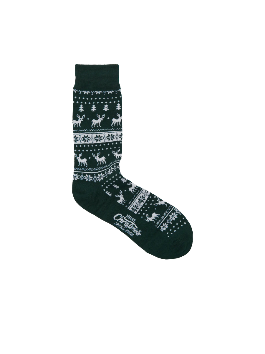 Set calzini natalizi Jack & Jones 12285128 Black Jack & Jones 