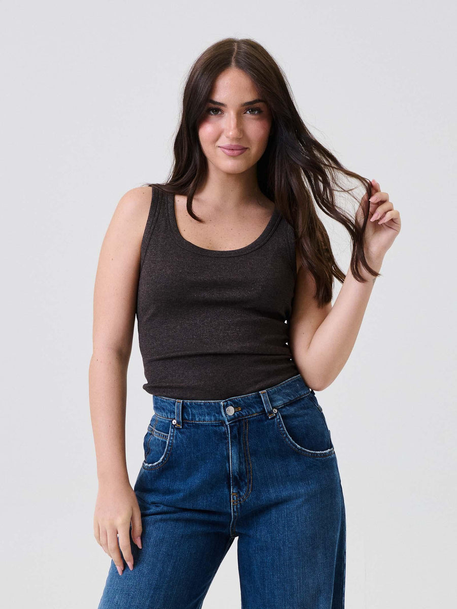 Canotta Vicolo rame con scollo rotondo UF0055 RAME Vicolo 