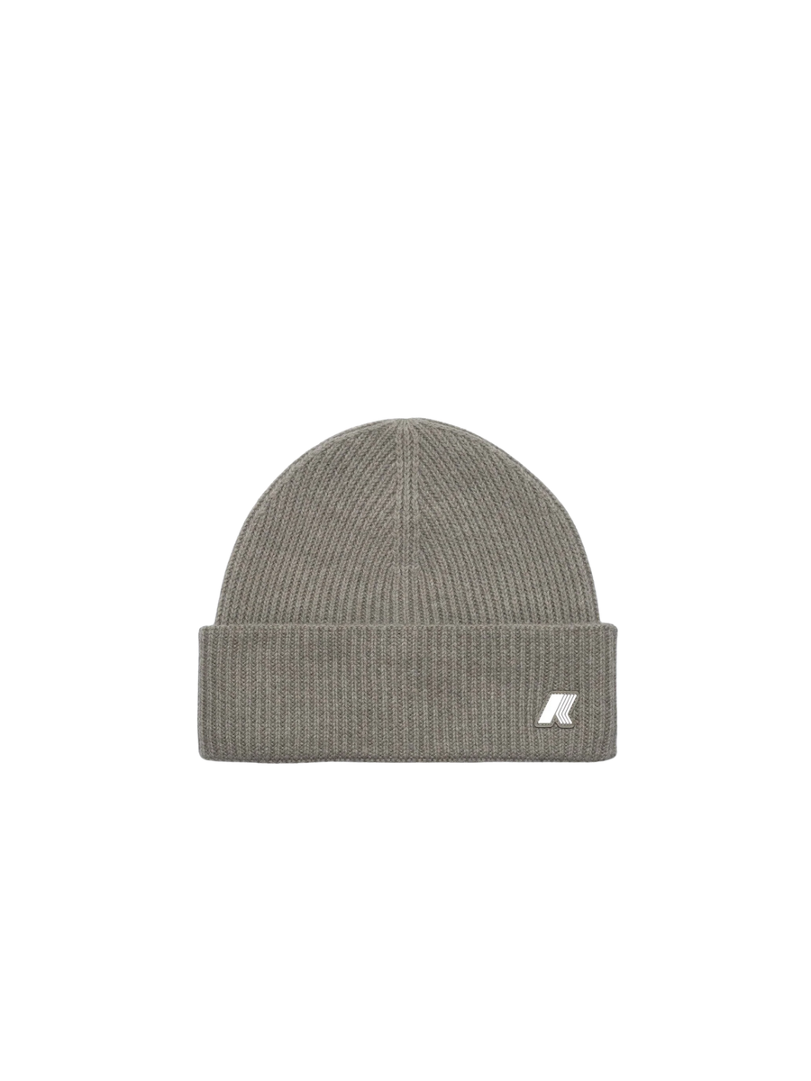 Cappello "Brice Cardigan Stitch Wool" K-Way grigio melange K2132HW KAM K-WAY 