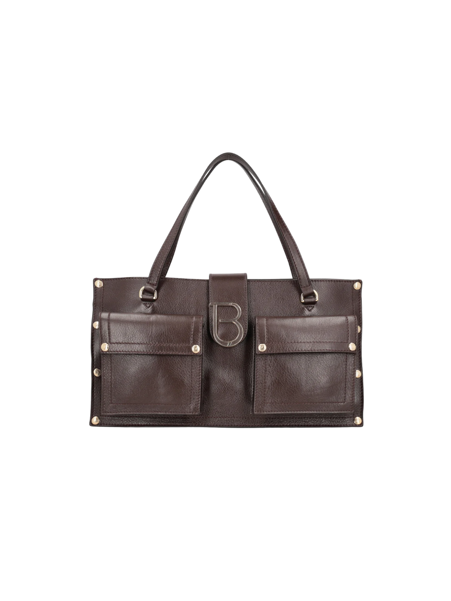 Borsa a mano grande "Elodie" Tosca Blu marrone TF2527B30 C66 Tosca Blu 